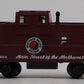 American Flyer 6-48755 S Scale Northern Pacific Extended Vision Caboose