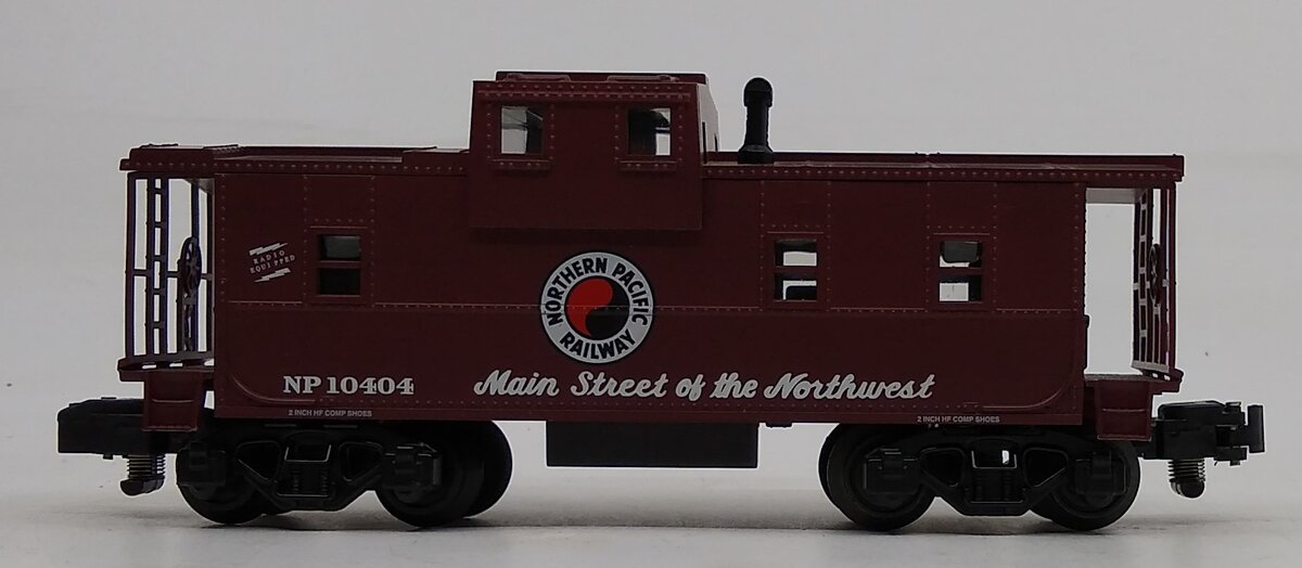 American Flyer 6-48755 S Scale Northern Pacific Extended Vision Caboose