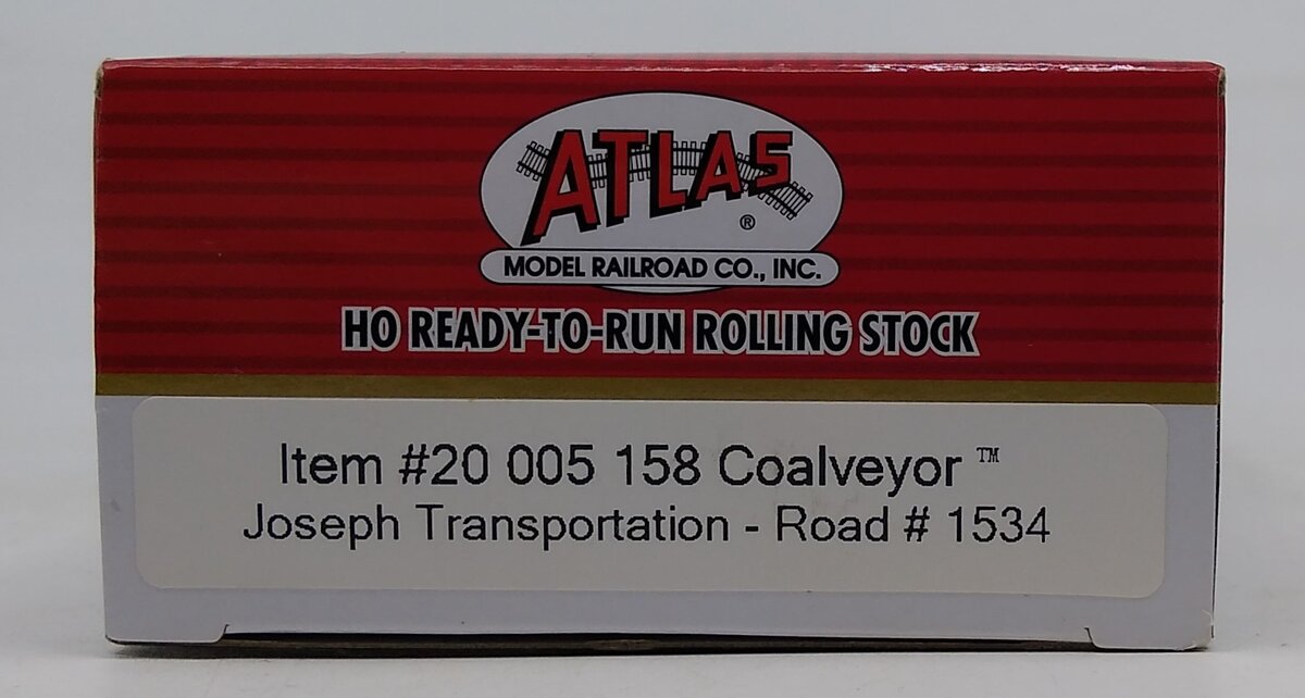 Atlas 20005158 HO Joesph Transportation Bathtub Gondola #1534