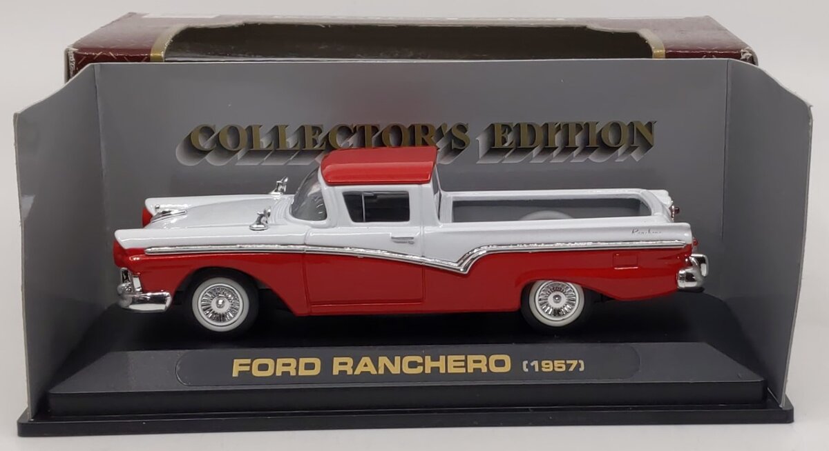Road Signature 94243-A 1:43 White/Red 1957 Ford Ranchero LN/Box