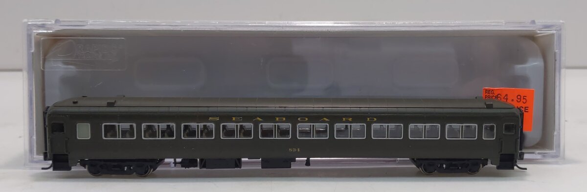 Rapido Trains 509135 N Seaboard Osgood-Bradley Lightweight Coach #834