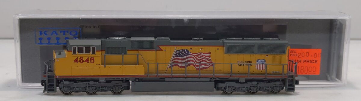 Kato 176-8610-1 N Union Pacific EMD SD70M Diesel Locomotive with DCC #4848