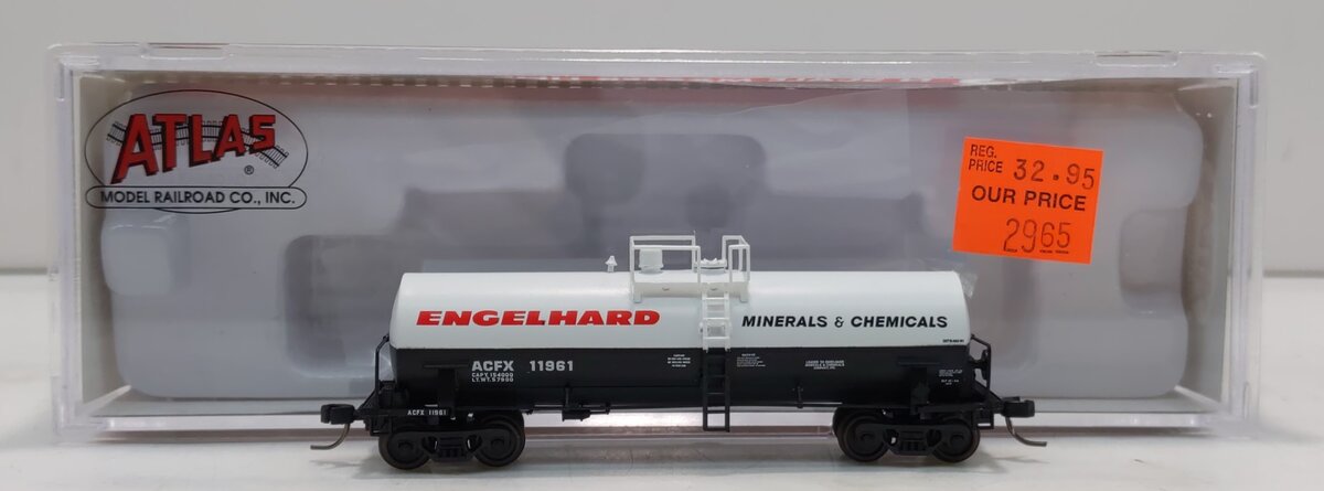 Atlas 50006157 N Engelhard Kaolin Tank Car #11961