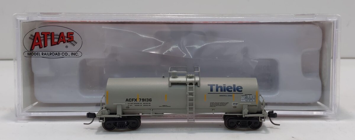 Atlas 50006163 N Thiele Kaolin Kaolin Tank Car #79136