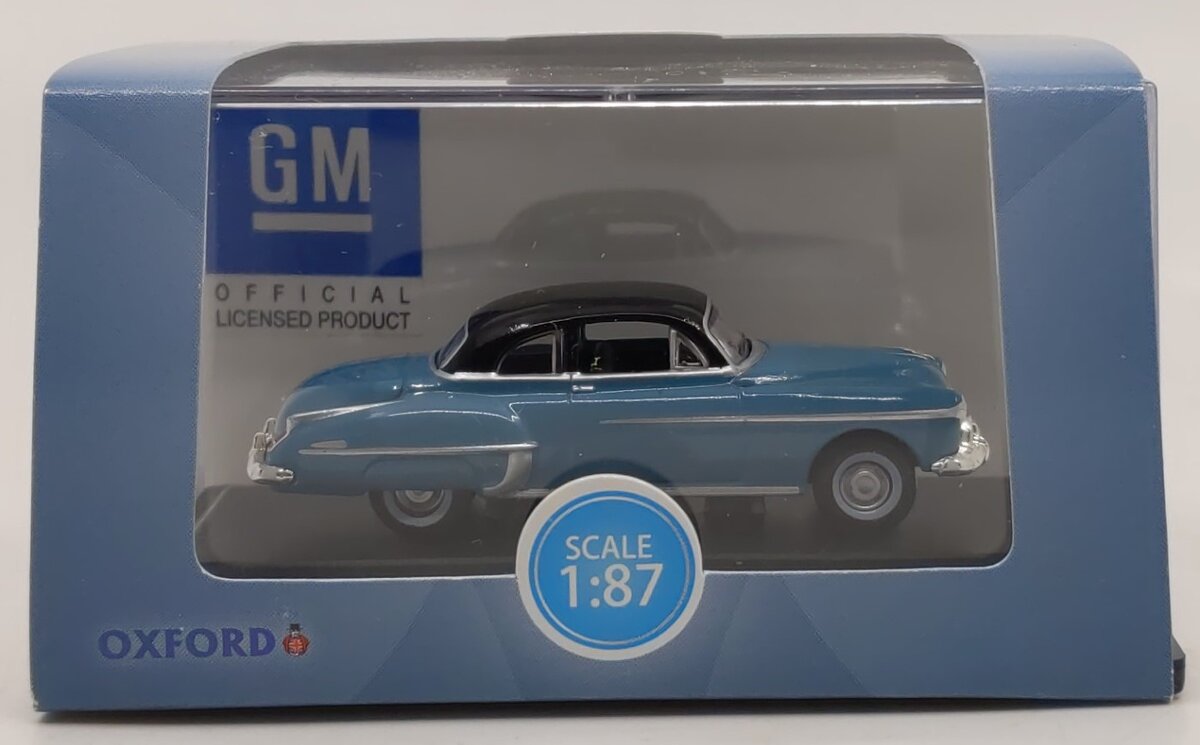 Oxford Diecast 87OR50002 1:87 Oldsmobile Rocket 88 Coupe 1950 Crest