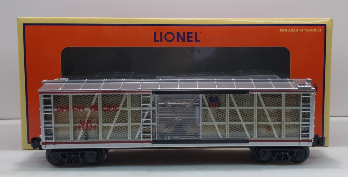 Lionel 6-36893 O Gauge Union Pacific Transparent Instruction Car