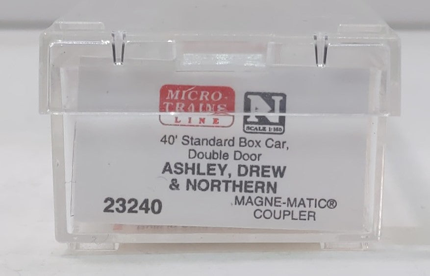 Micro-Trains 02300240 N Ashley Dew & Northern 40' Double Door Boxcar #2413