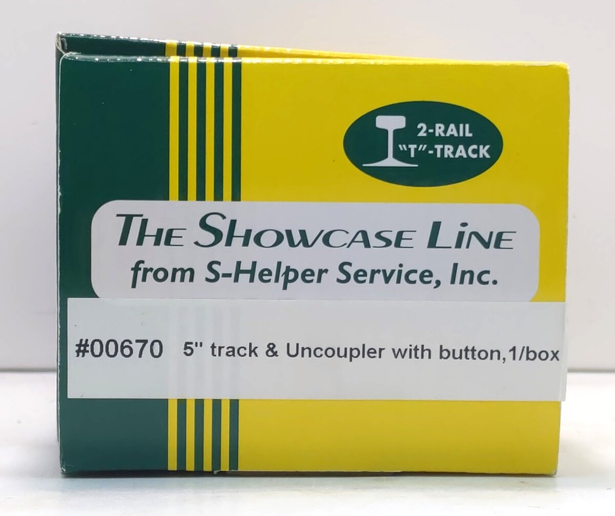 S-Helper 00670 5" Track Uncoupler W/Button