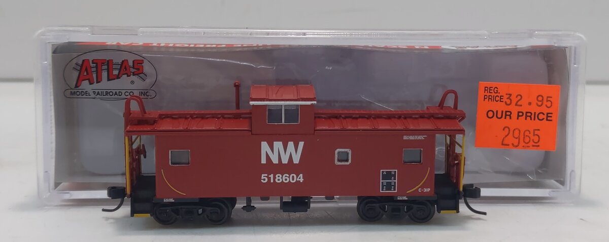 Atlas 50004144 N Norfolk & Western Standard Cupola Caboose #518604