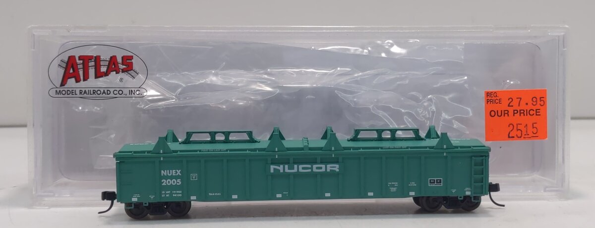Atlas 50002215 N Nucor Steel Thrall 2743 Gondola w/Cover #2005