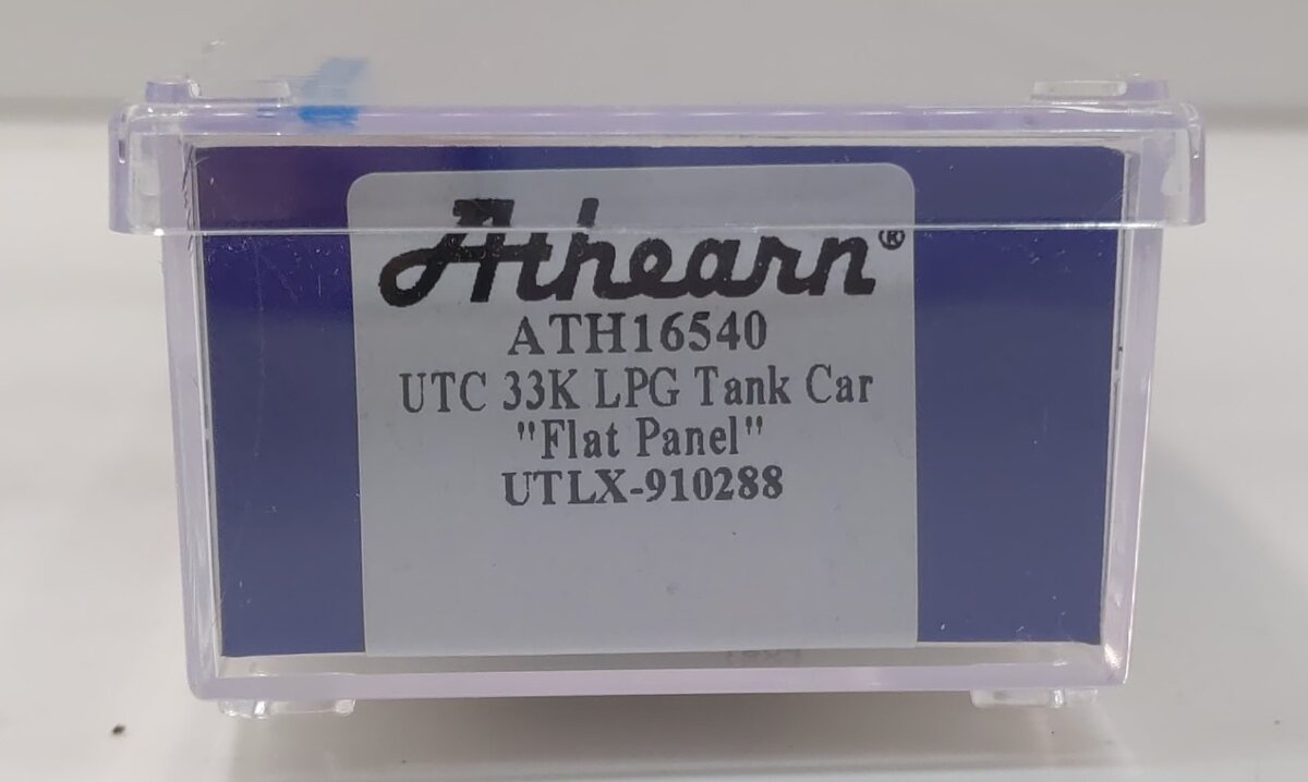 Athearn 16540 N UTLX 33,900-Gallon LPG Tank/Flat Panel #910288