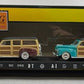 MTH 30-76641 O Detroit Toledo & Ironton Flatcar #90086 with 2 '48 Ford Woody