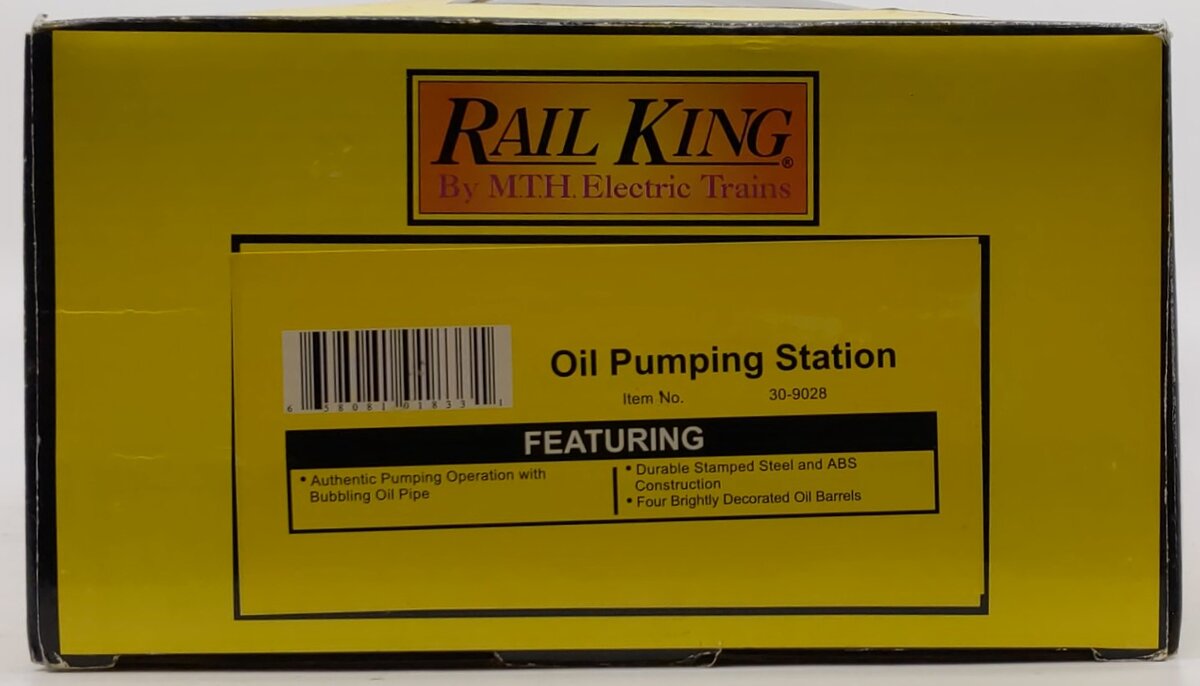 MTH 30-9028 O Gauge Operating Oil Pumping Station