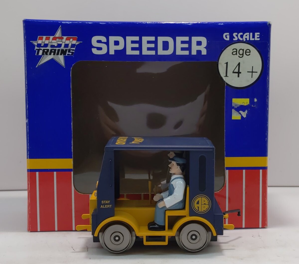 USA Trains 22661 G Alaska Railroad Speeder Track Inspection Car