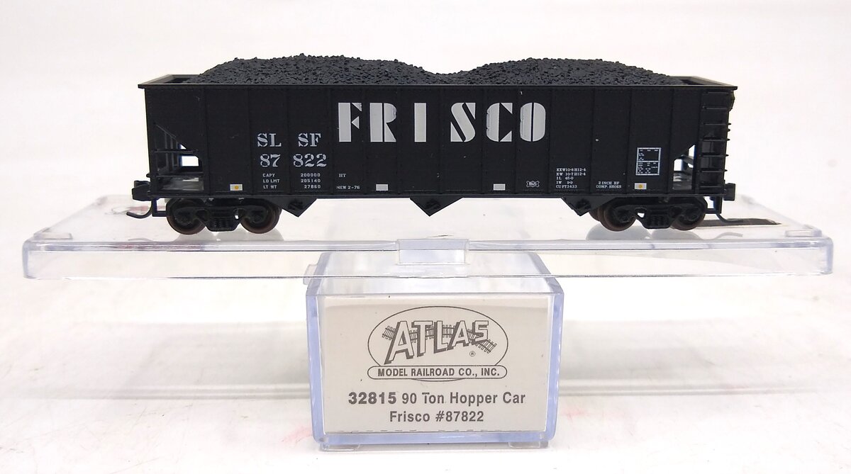 Atlas 32815 N Scale Frisco 90 Ton Hopper #87822