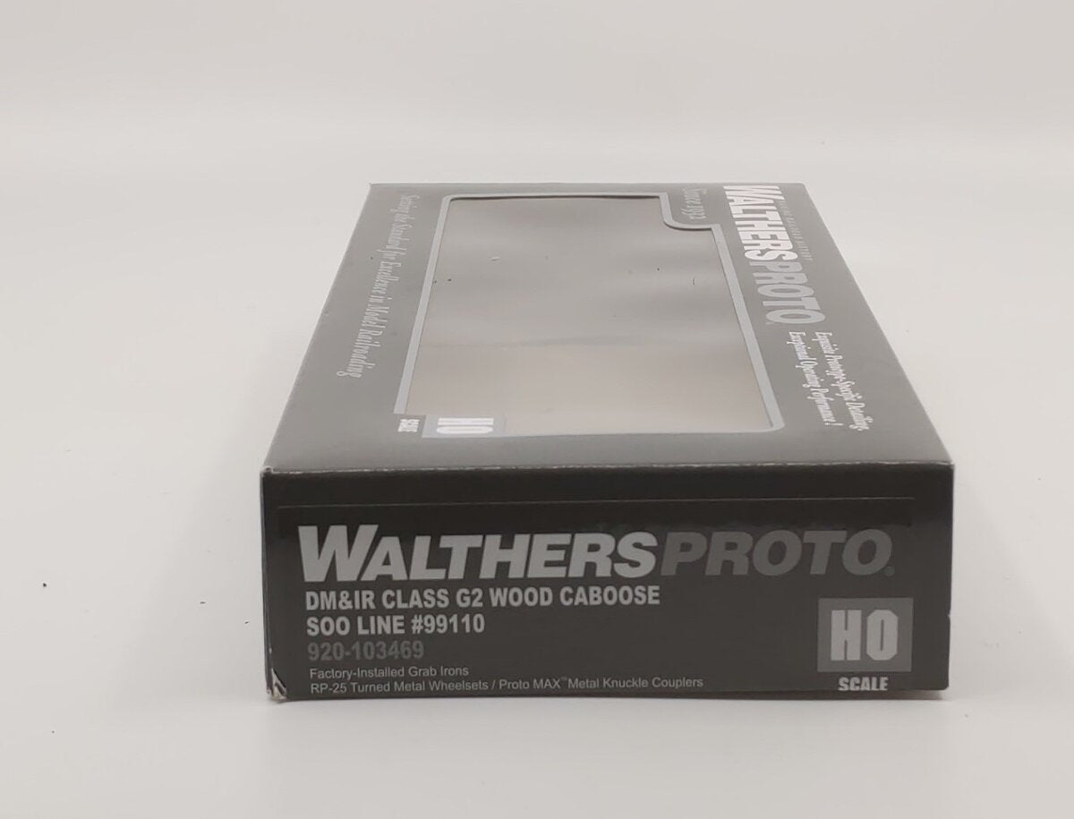 Walthers 920-103469 HO Soo Line DM&IR Class G2 Wood Caboose #99110