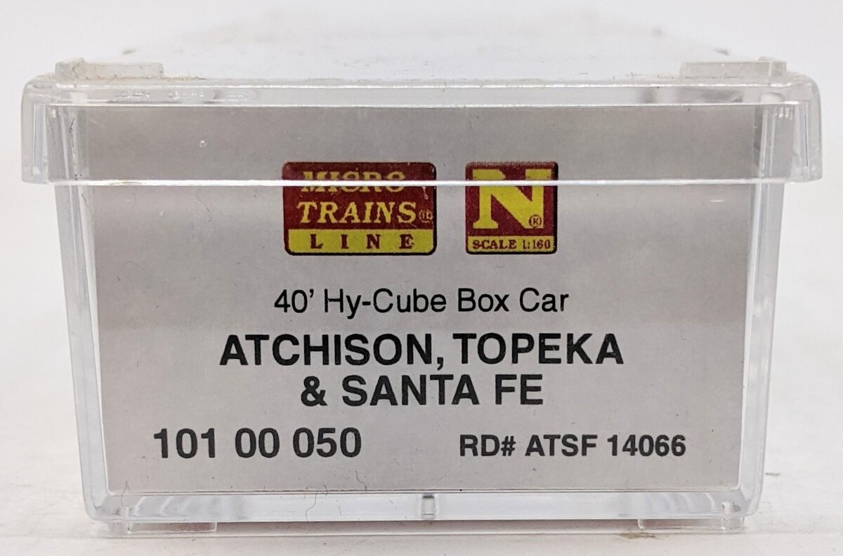 Micro-Trains 10100050 N Santa Fe 40' Single Door Hi-Cube Boxcar #14066