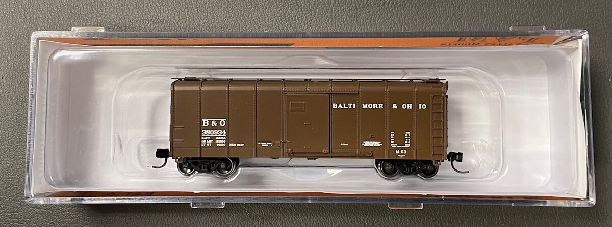 Fox Valley Models 90302 N Scale BO M-53 Wagontop Box Car #380934