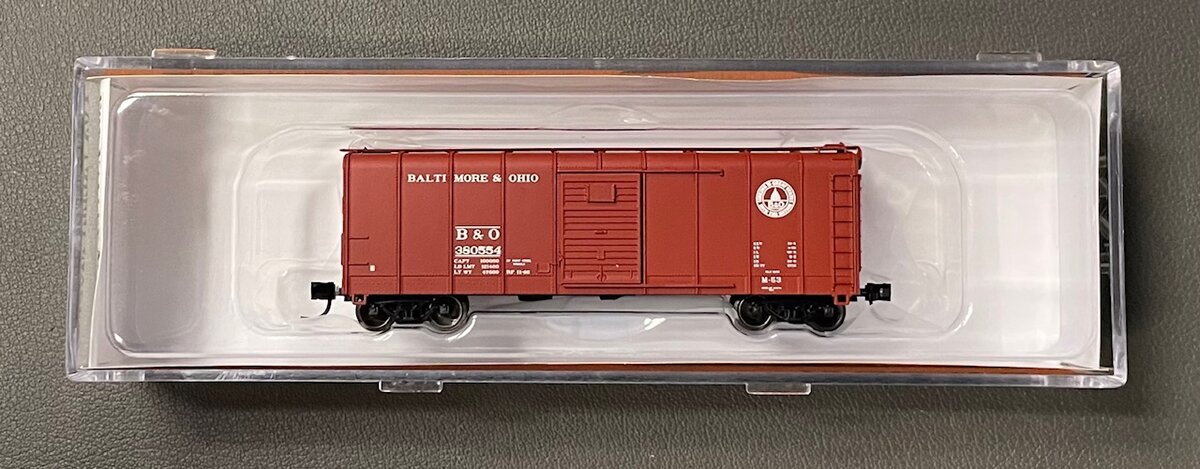 Fox Valley Models 90317 N Scale B&O M-53 Box Car #380554