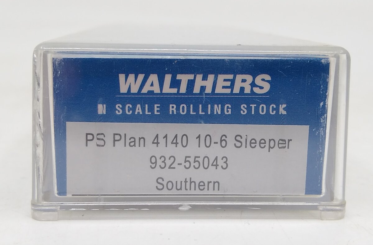 Walthers 932-55043 N Scale Southern PS Plan 4140 10-6 Sleeper