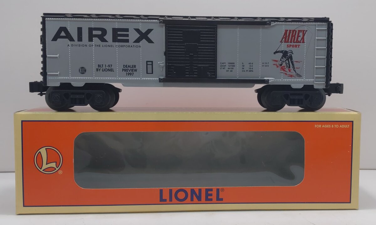 Lionel 6-29217 O Gauge 1997 Toy Fair Airex Boxcar