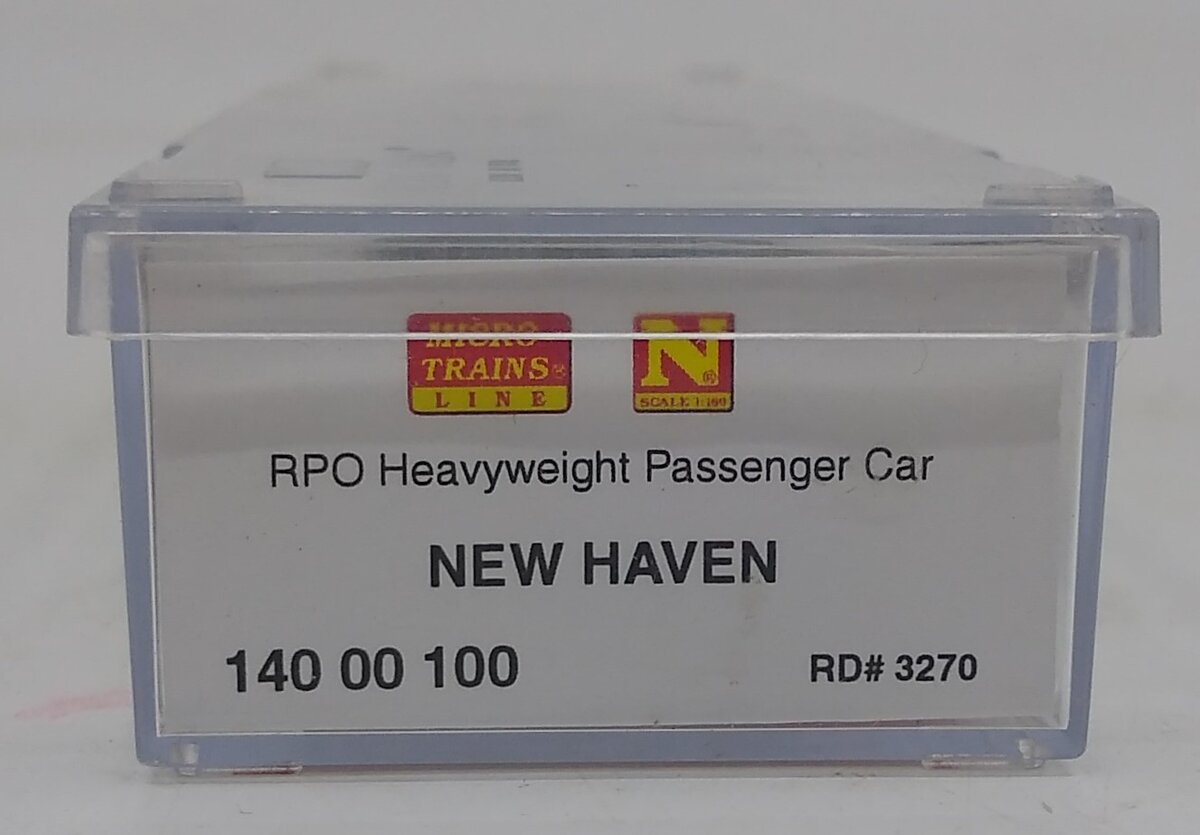 Micro Trains 14000100 N New Haven 60' RPO Heavyweight Passenger Car #3270