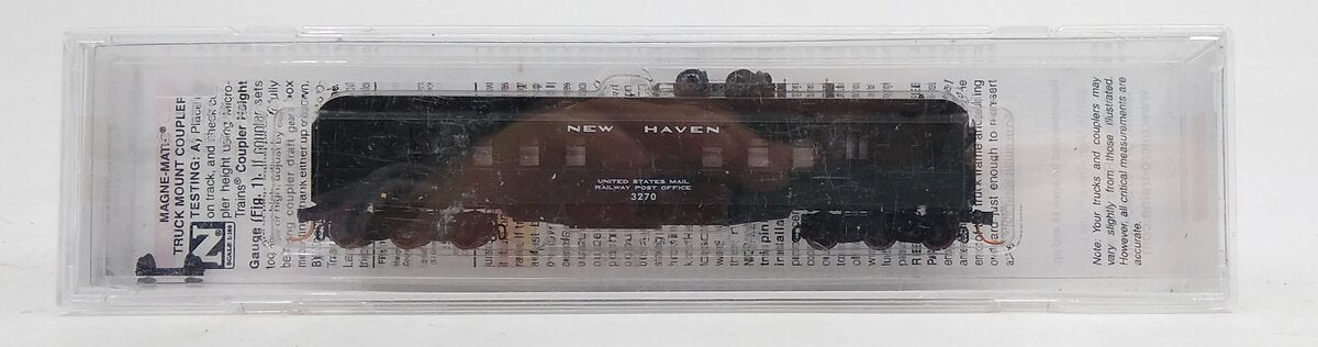 Micro Trains 14000100 N New Haven 60' RPO Heavyweight Passenger Car #3270