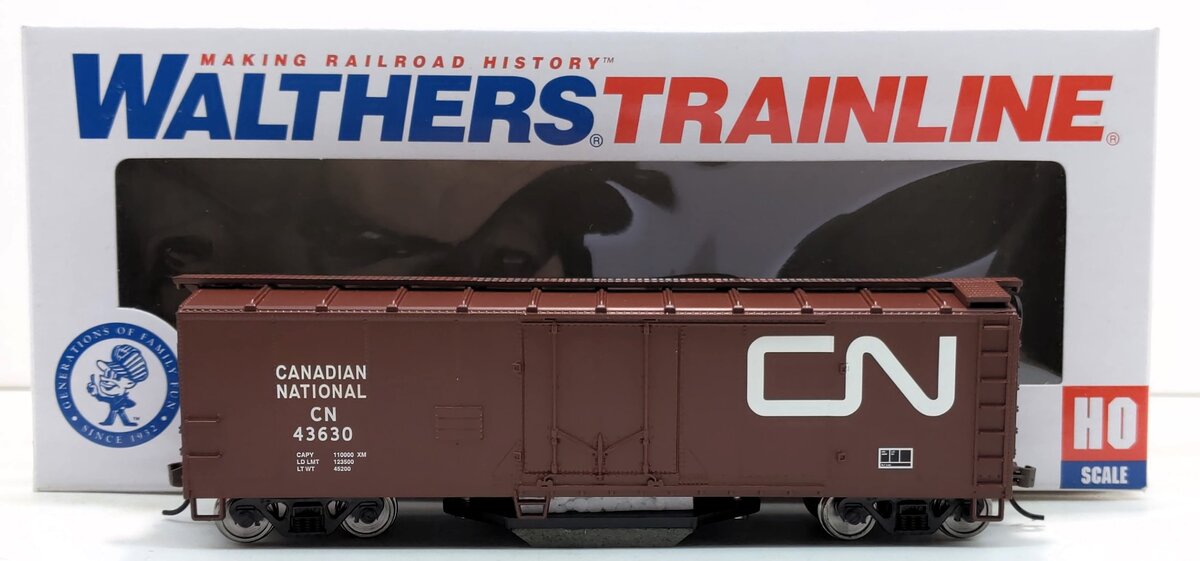 Walthers 931-1481 HO Canadian National Track Cleaning Boxcar #43630