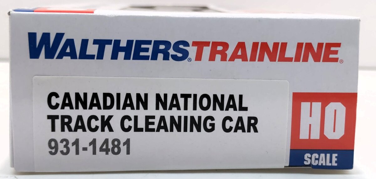 Walthers 931-1481 HO Canadian National Track Cleaning Boxcar #43630