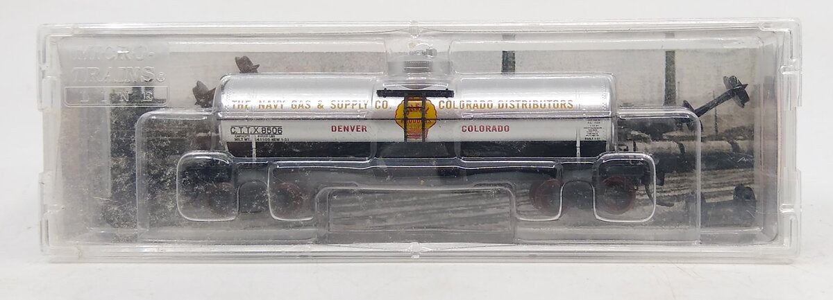 Micro-Trains 06500790 N Navy Gas & Supply 39' Single Dome Tank Car #8506