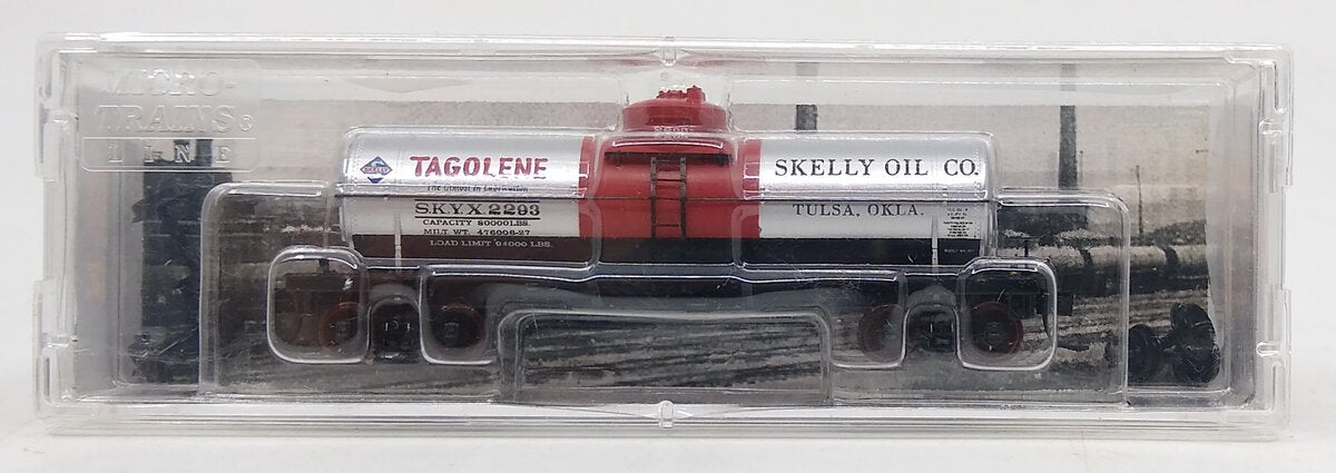 Micro-Trains 06500780 N Skelly Oil Co. 39' Single Dome Tank Car #2293