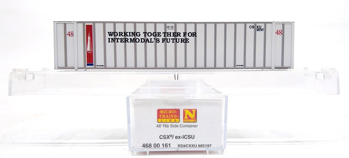 Micro-Trains 46800161 N CSXU 48' Rib Side Container #682197