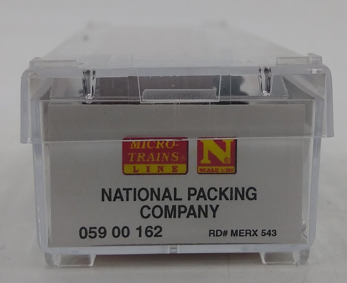 Micro-Trains 05900162 N National Packing Company 40' Steel Side Reefer #543