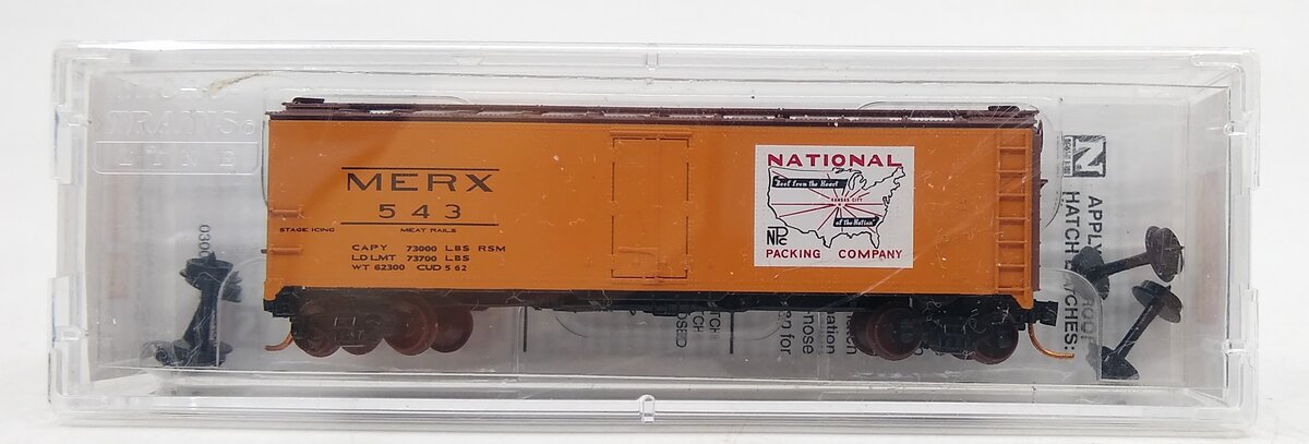 Micro-Trains 05900162 N National Packing Company 40' Steel Side Reefer #543