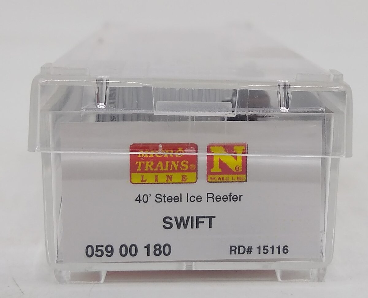 Micro-Trains 05900180 N Swift 40' Steel Side Ice Reefer #15116