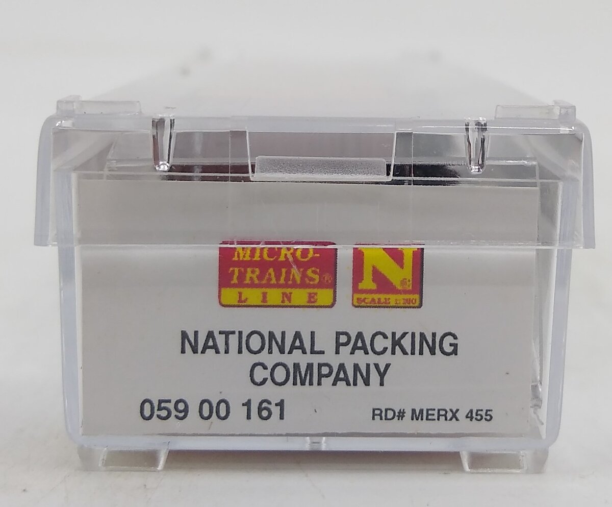 Micro-Trains 05900161 N National Packing Company 40' Steel Side Reefer #455
