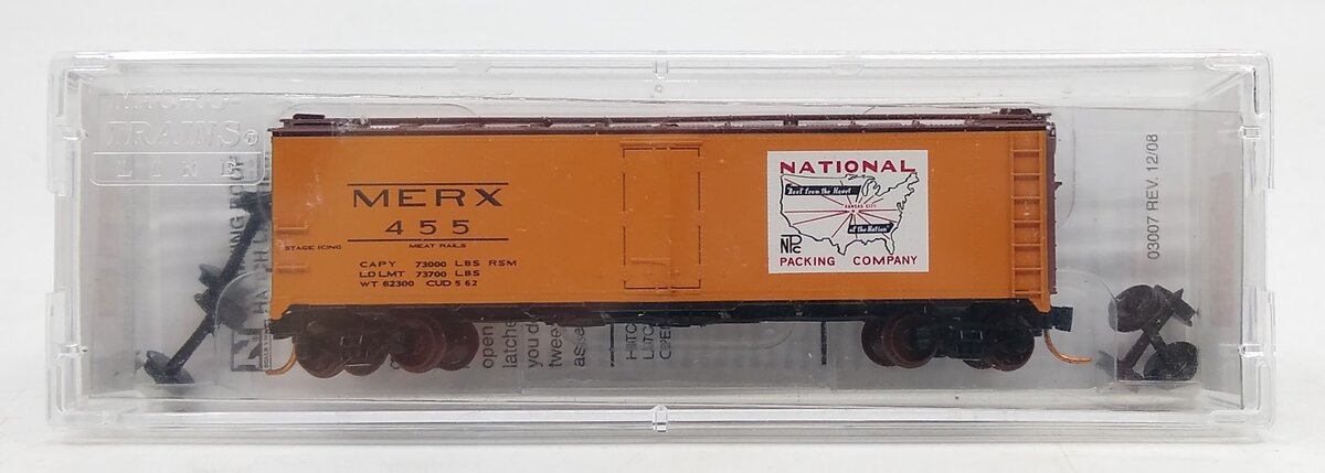 Micro-Trains 05900161 N National Packing Company 40' Steel Side Reefer #455