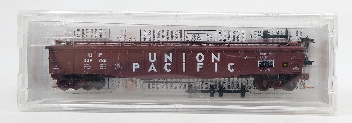 Micro-Trains 10600120 N Union Pacific 50' 15 Panel Steel Gondola w/Cover #229786