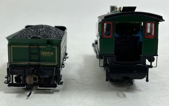 Bachmann 80128 HO Southern Baldwin 4-4-0 Steam Locomotive & Tender #3858 w/ DCC