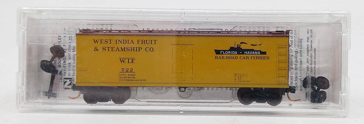 Micro-Trains 04900510 N West India Fruit & Steamship 40' Wood Reefer #722