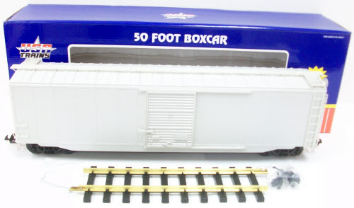 USA Trains R19300X G Undecorated Boxcar (Metal Wheels)