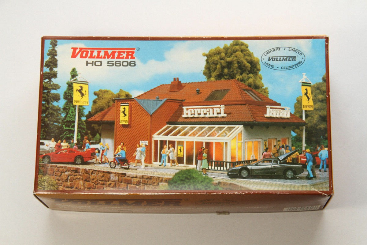Vollmer 5606 HO Ferrari Dealership Building Kit