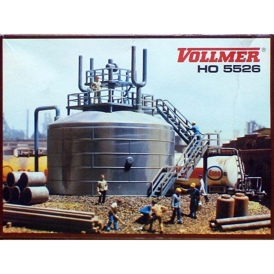 Vollmer 5526 HO Gasoline Storage Tank Building Kit