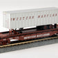 Bachmann 16706 HO Western Maryland 52' 6" Flatcar w/35' Piggyback Trailer