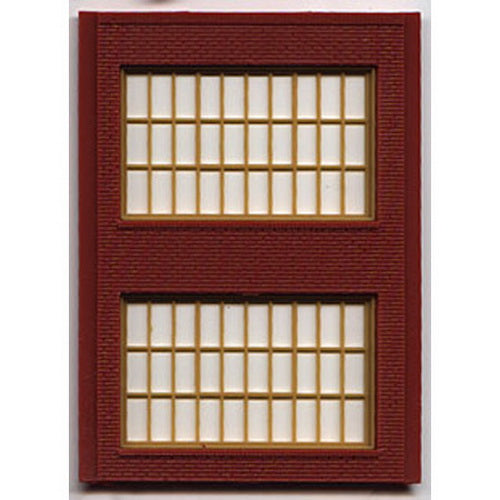DPM 301-74 HO Two-Story Wall Sections W/2 Steel Sash Windows Kit