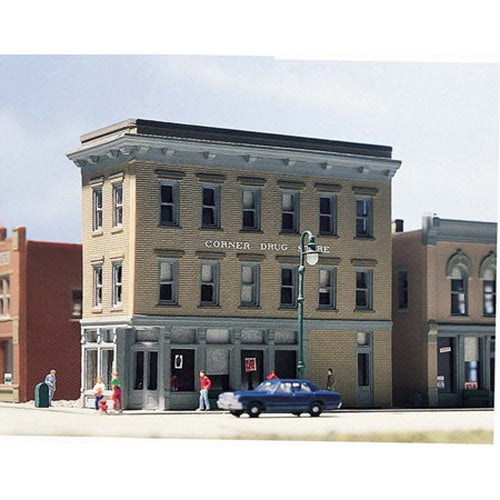 DPM 50700 N Scale Corner Apothecary Building Kit