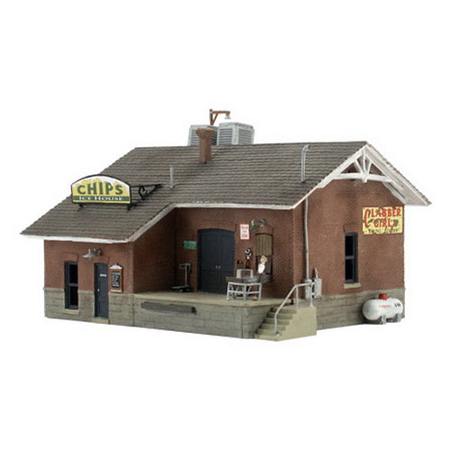 Woodland Scenics BR4927 N Built-&-Ready Chip's Ice House Building