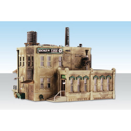 Woodland Scenics PF5184 HO Sicken Tire Company Building Kit