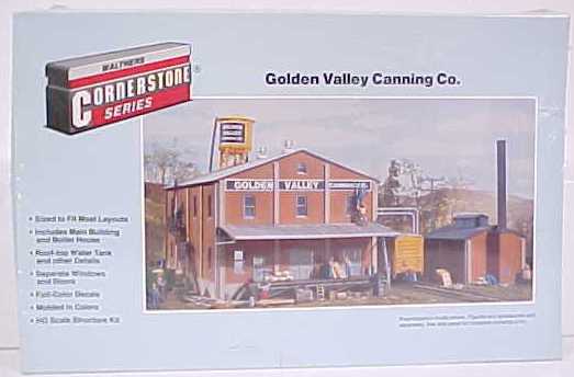 Walthers 933-3018 HO Scale Golden Valley Canning Co. Building Kit