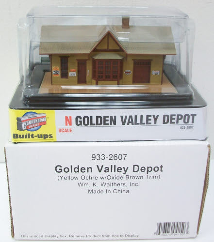 Walthers 933-2607 N Scale Golden Valley Depot Building